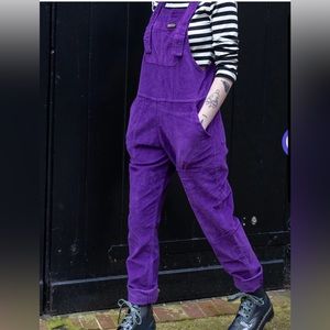 Run and Fly lightweight corduroy stretch overalls